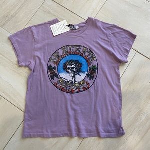 NWT daydreamer grateful dead purple tee shirt
